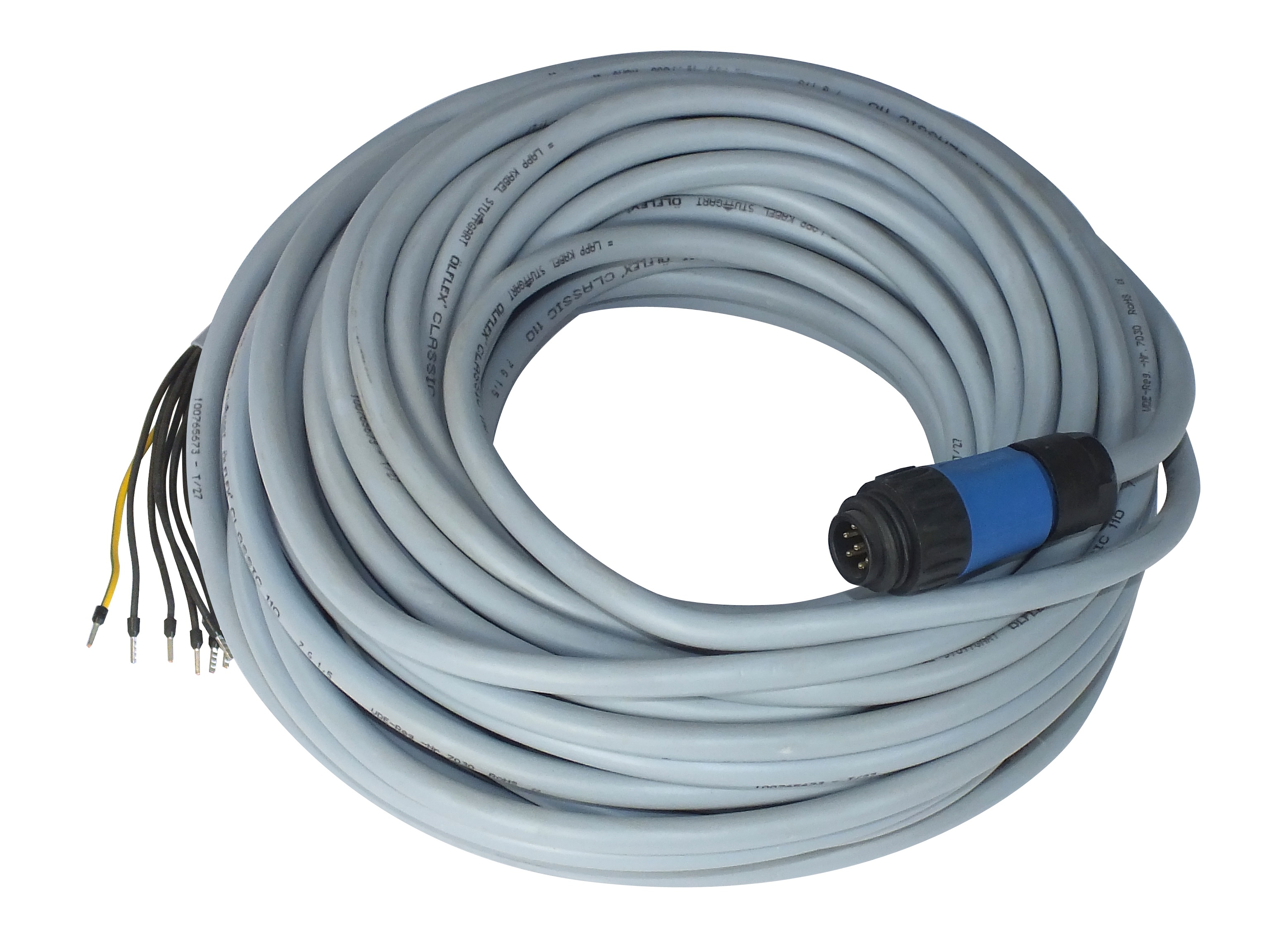 Anschlussleitung 40 m, Maschinenrundstecker 7-Pol