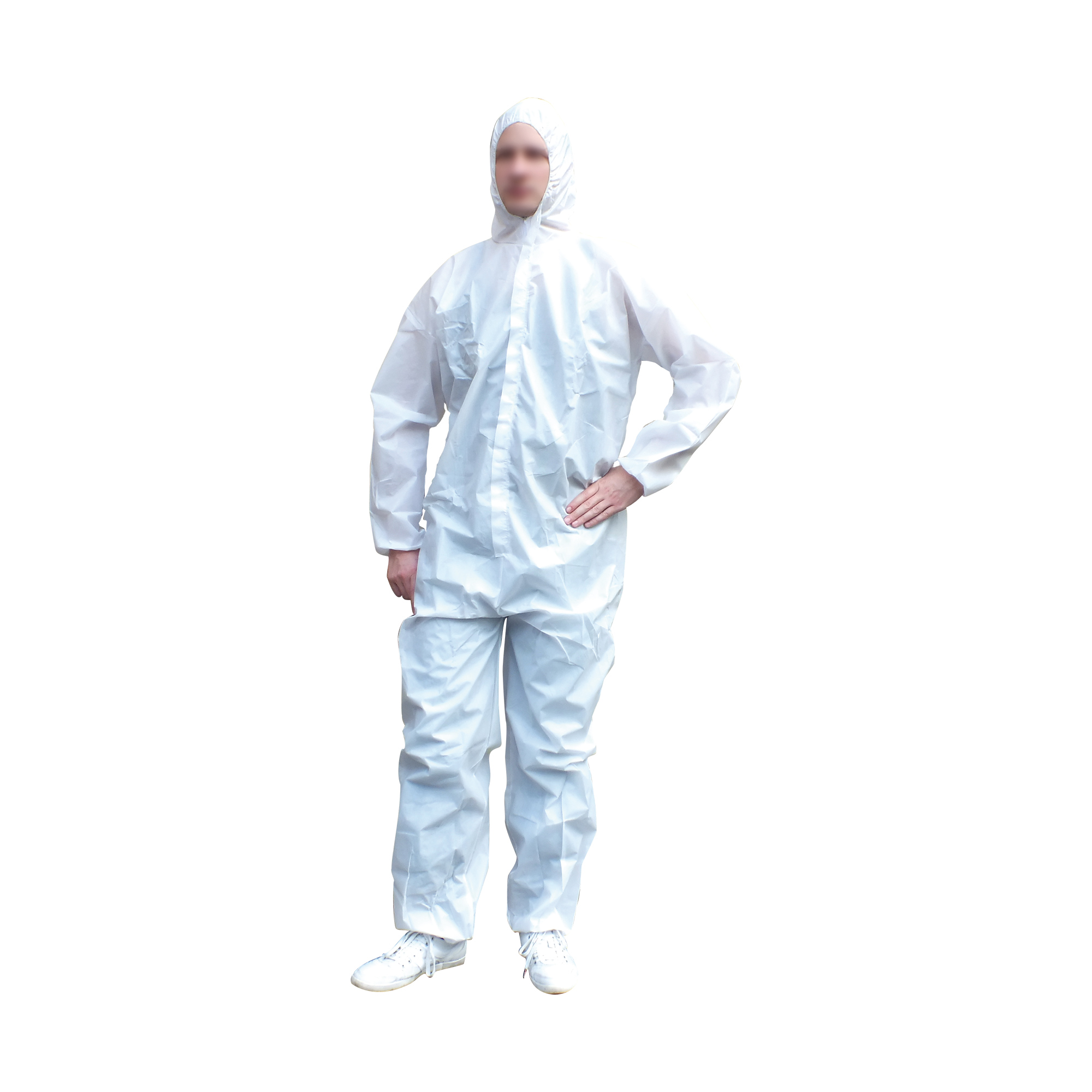 Schutzoverall; Einweg; Größe XXXL