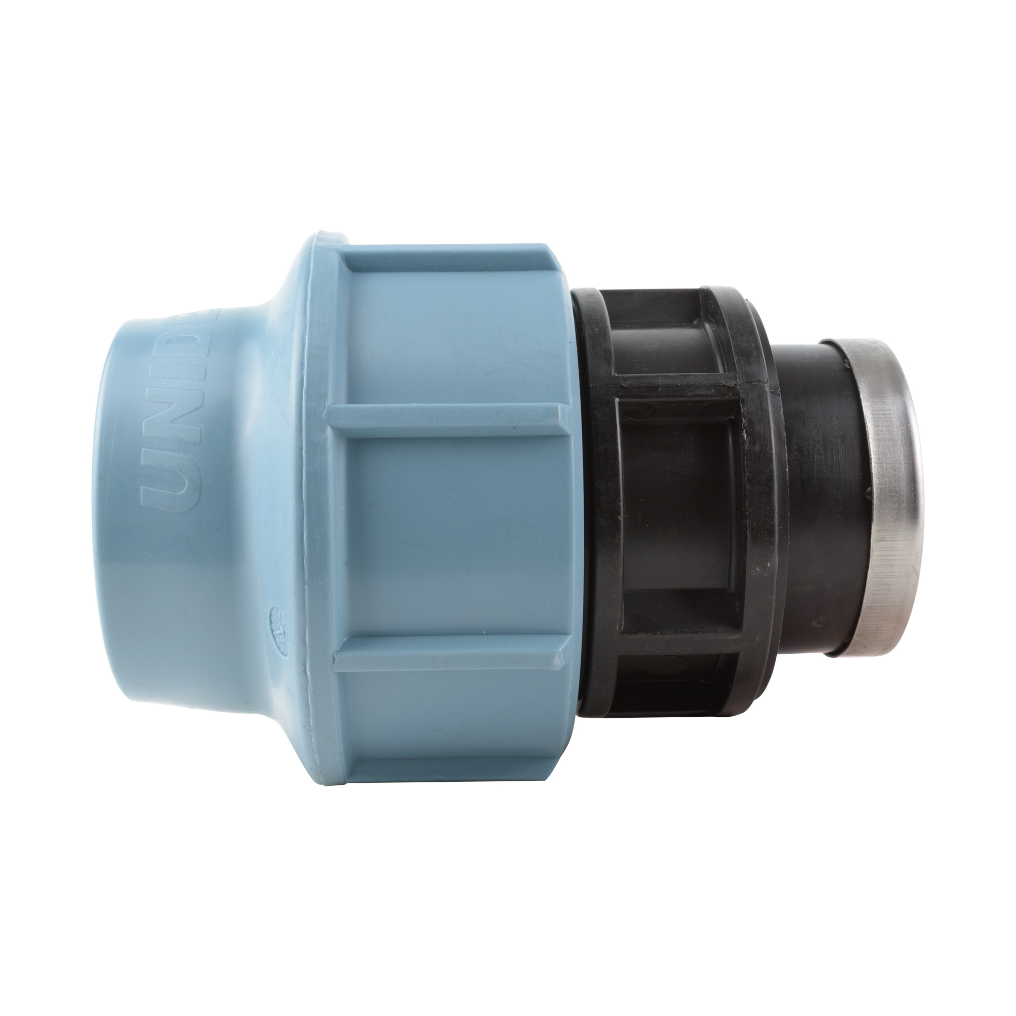 Anschlussverschraubung 1 1/4" IG auf d50