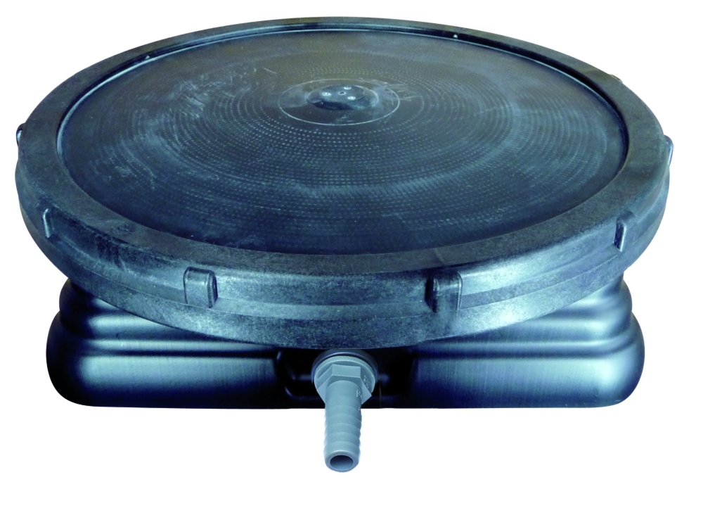 Disc diffusor Ø235, ready for connection, 19 mm