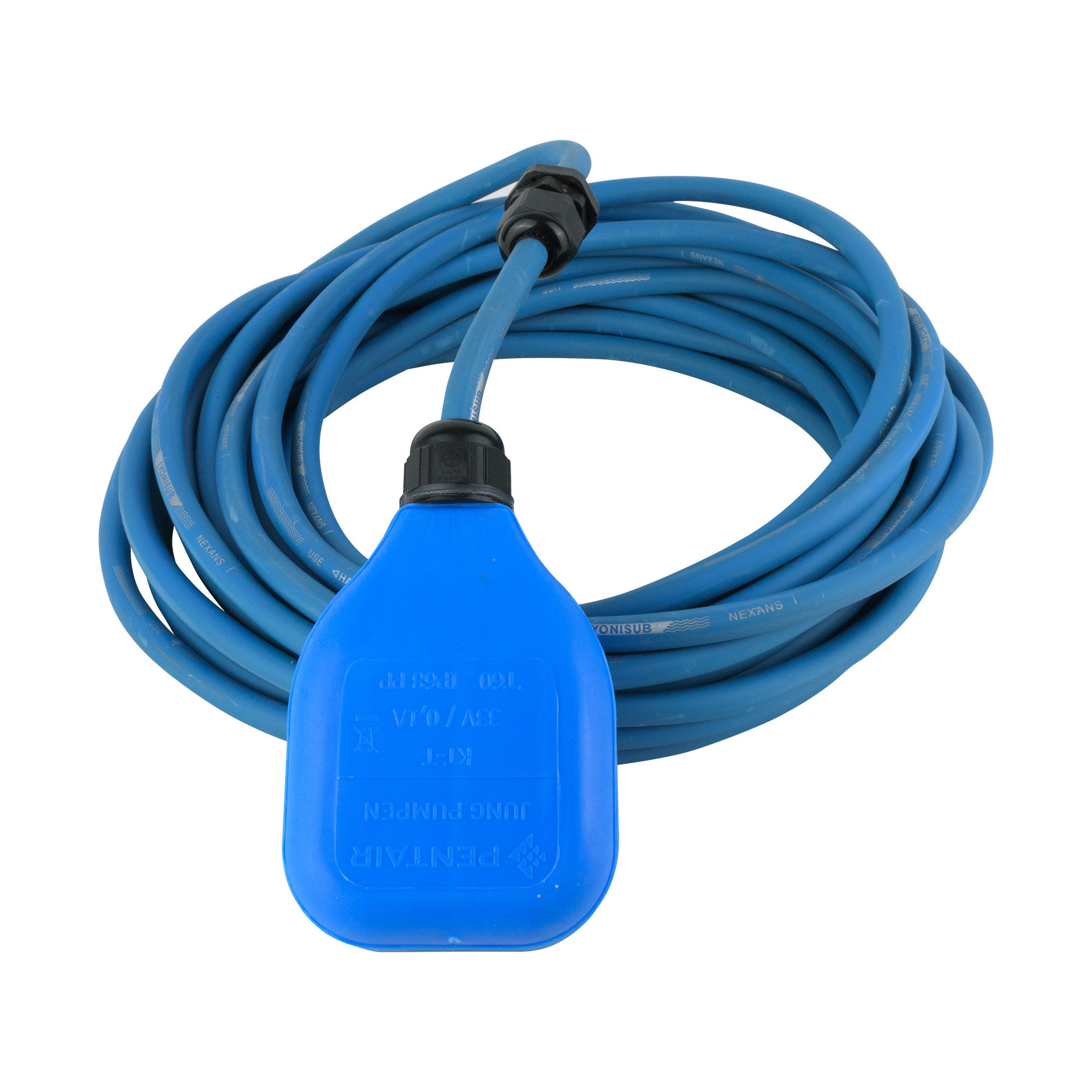 Dry-run protection float switch; max. 33 V; EX-conform; 9.5 m; original spare part Pentair Jung Pumpen