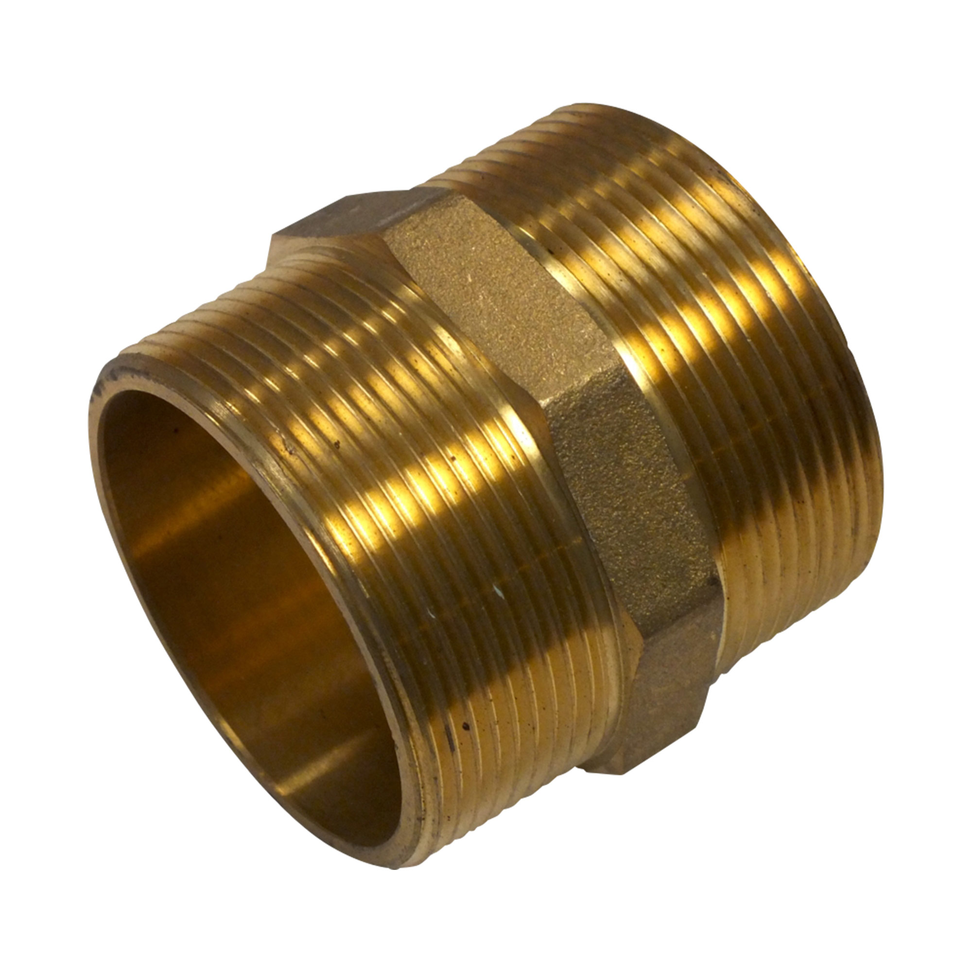 Mess. Doppelnippel 2" AG