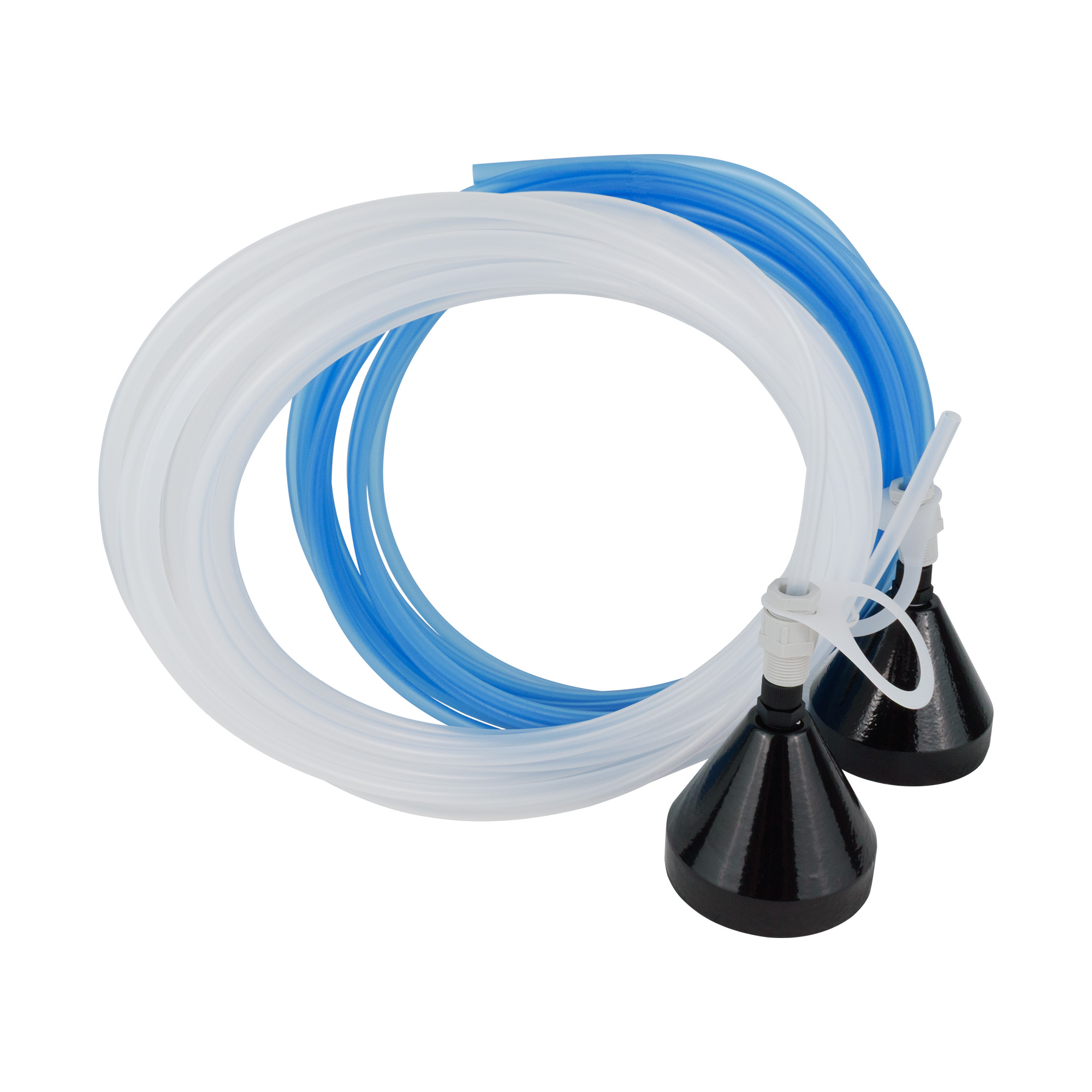 Dynamic pressure bell set with blue and white tubes; 10 m; original spare part Pentair Jung Pumpen