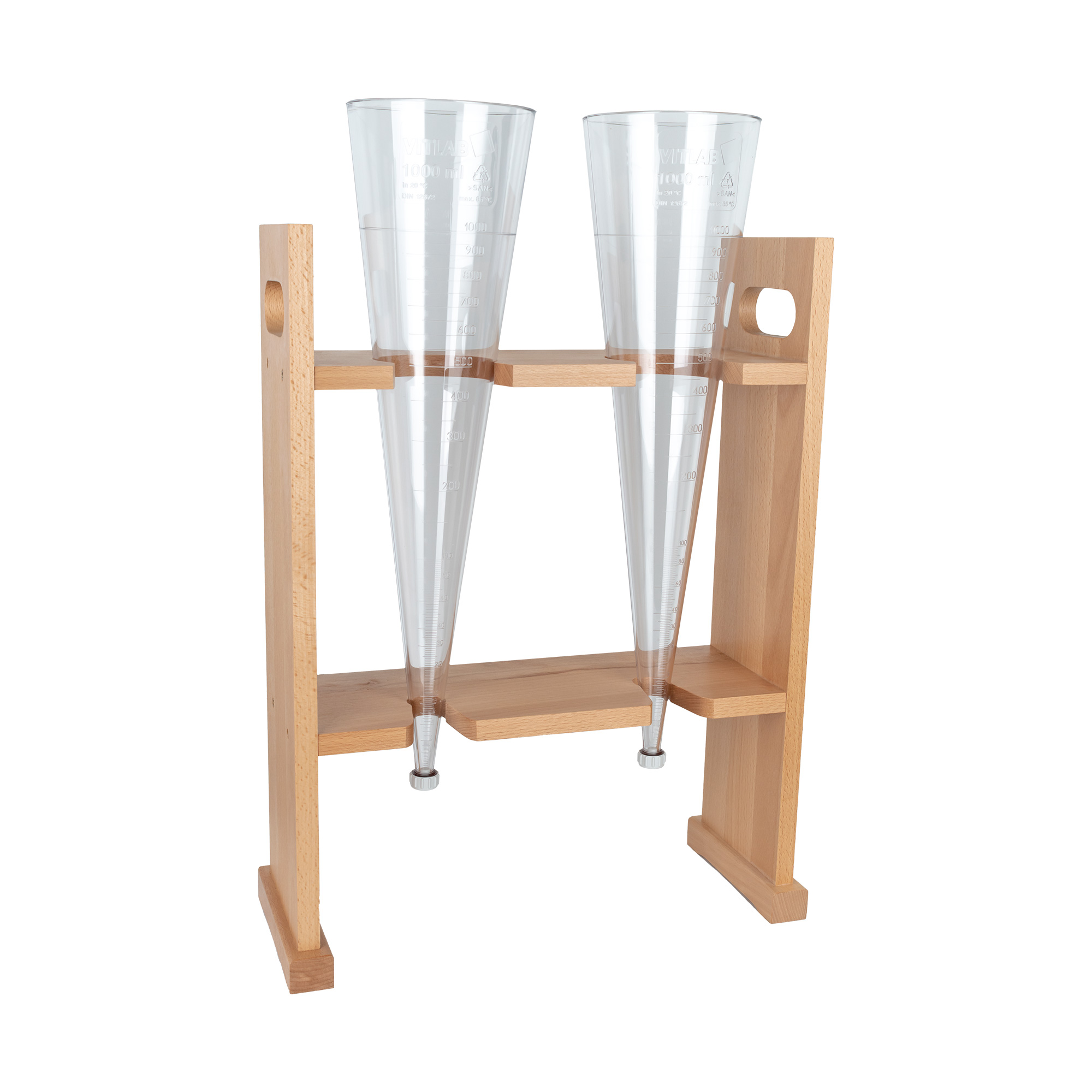 Holzgestell für Imhoff-Trichter