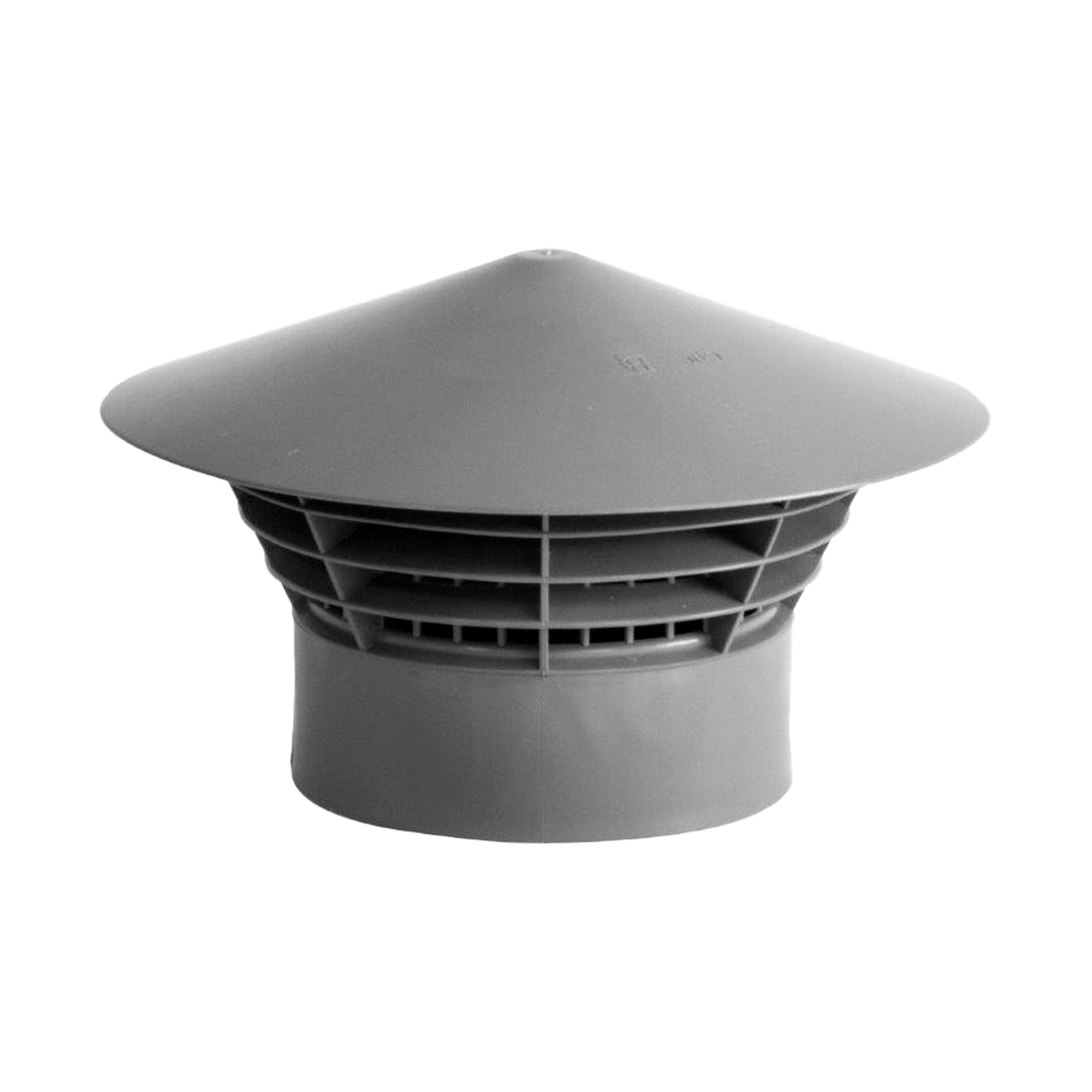 Entlüftungshaube   50 mm mit Stutzen